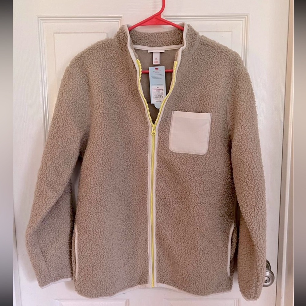 Cat & Jack unisex Sherpa jacket